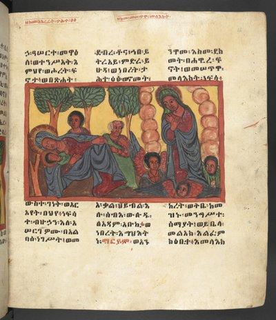Or. 607 f066r, Scena della vita della Vergine Maria, da 
