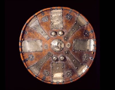 Scudo (pelle e argento) da Ethiopian School