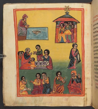 I miracoli della Beata Vergine Maria da Ethiopian School