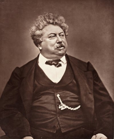 Alexandre Dumas romanziere e drammaturgo francese da Etienne Carjat
