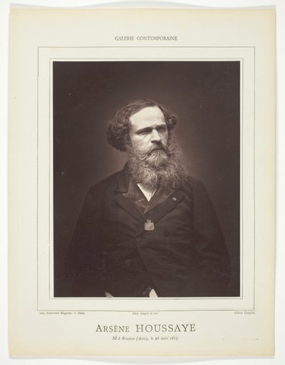 Arsène Houssaye da Etienne Carjat