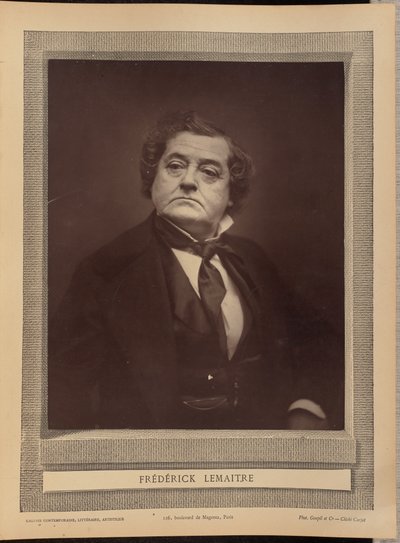 Frédérick Lemaitre da Etienne Carjat