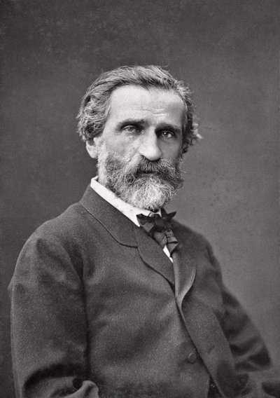 Giuseppe Verdi (1813-1901) 1877 da Etienne Carjat