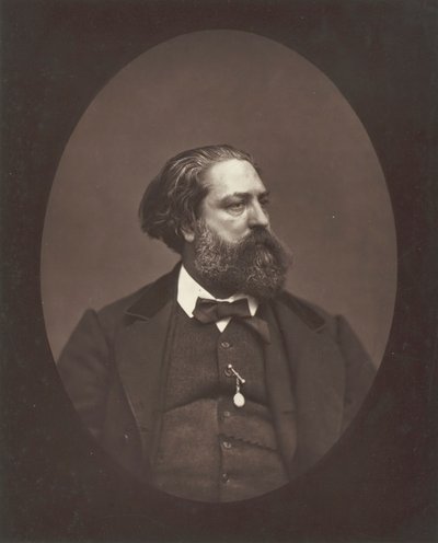 Gustave Aimard, c. 1876 da Etienne Carjat