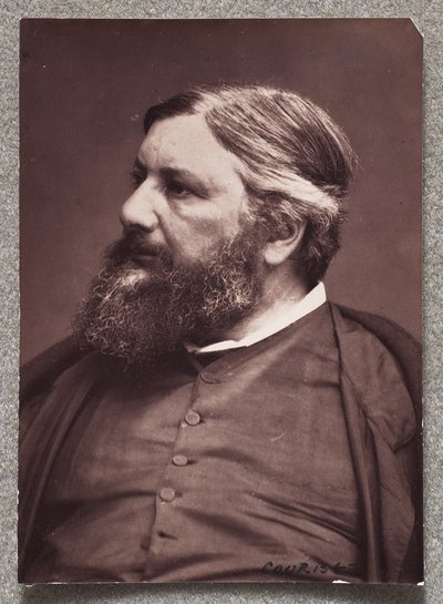 Gustave Courbet da Etienne Carjat