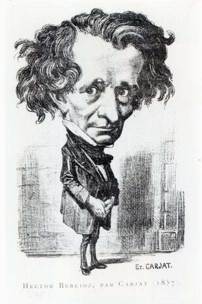 Hector Berlioz da Etienne Carjat