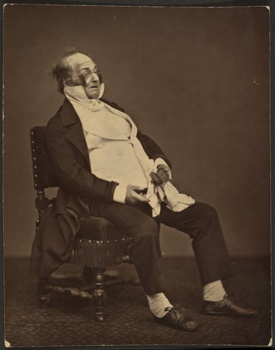 Henri Monnier da Etienne Carjat