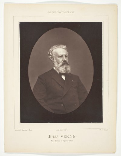 Jules Verne da Etienne Carjat