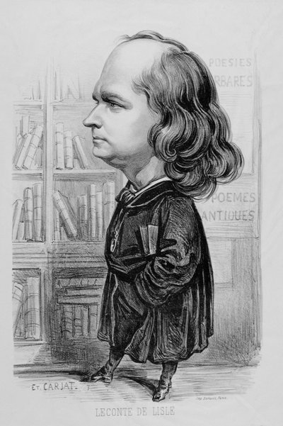 Leconte de Lisle da Etienne Carjat