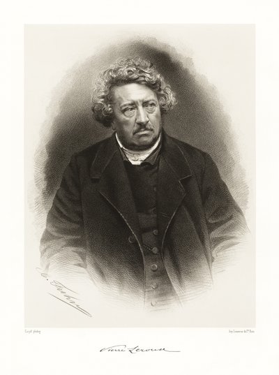 Pierre Henri Leroux, 1865-66 da Etienne Carjat