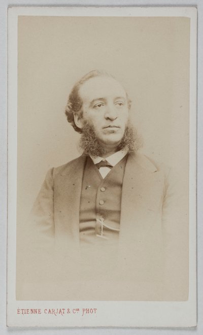 Ritratto di Jules Ferry (1832-1893), politico, avvocato, ministro plenipotenziario da Etienne Carjat