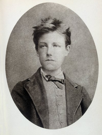 Ritratto di Arthur Rimbaud (1859 - 1891) da Etienne Carjat