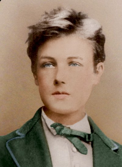 Ritratto di Arthur Rimbaud a 17 anni, 1871 da Etienne Carjat