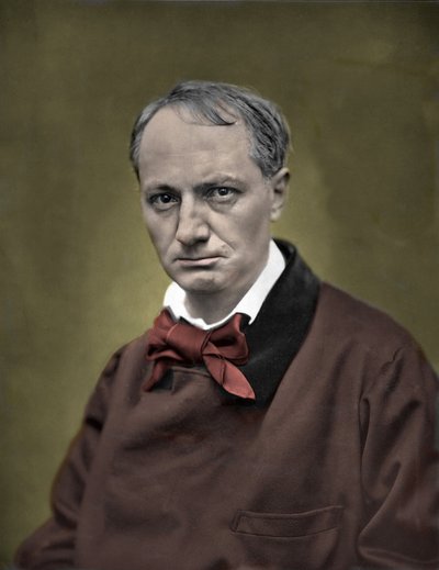 Ritratto di Charles Baudelaire da Etienne Carjat
