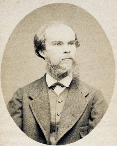 Ritratto del poeta Paul Verlaine da Etienne Carjat