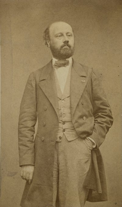 Ritratto del compositore François Bazin 1816-1878 da Etienne Carjat