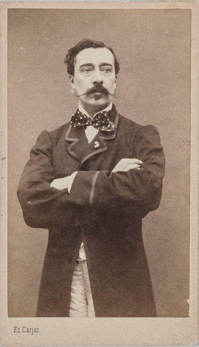Ritratto del pittore Alfred Stevens 1828-1906, c. 1870 da Etienne Carjat