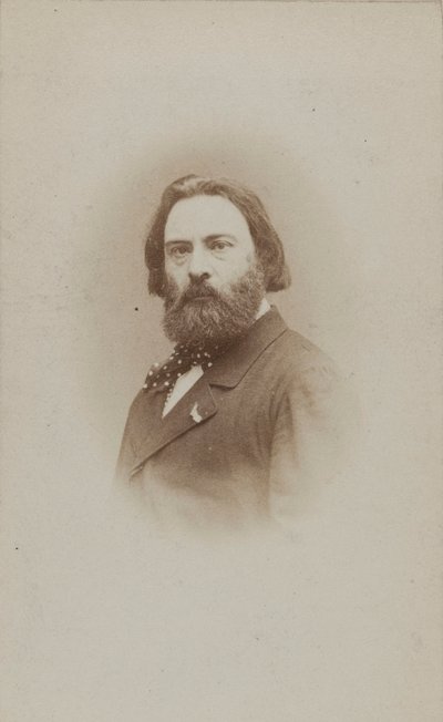 Ritratto del pianista e compositore Émile Prudent 1817-1863, ca. 1860 da Etienne Carjat