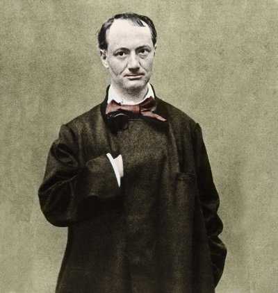 Ritratto del poeta Charles Baudelaire (1821-1867) da Etienne Carjat
