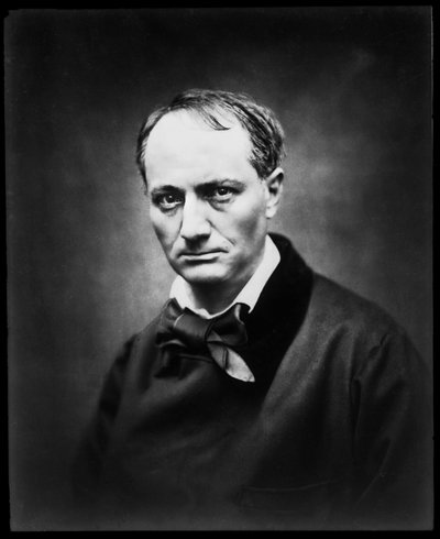 Ritratto del poeta Charles Baudelaire da Etienne Carjat