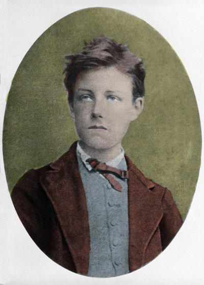 Ritratto di Arthur Rimbaud (1854-1891), poeta francese, all