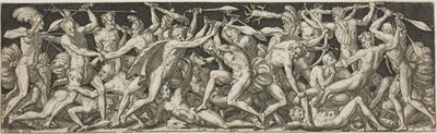 Combattimenti e trionfi: La battaglia degli uomini nudi da Etienne Delaune
