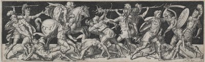 Combattimenti e trionfi No. 10 da Etienne Delaune