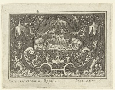 Il diluvio (serie: Decorazioni piatte con scene dall