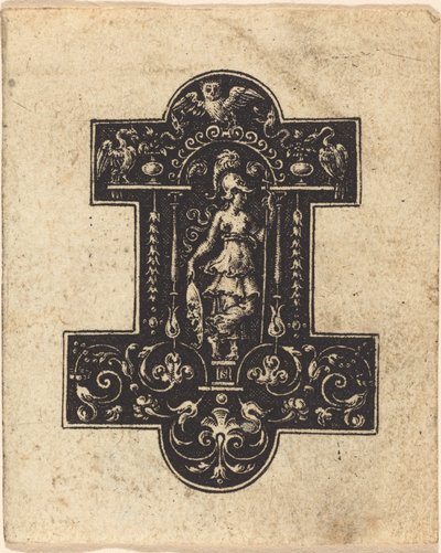Minerva in piedi da Etienne Delaune