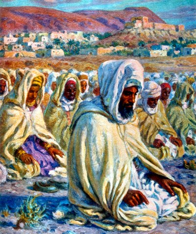 La preghiera da Alphonse Etienne Dinet