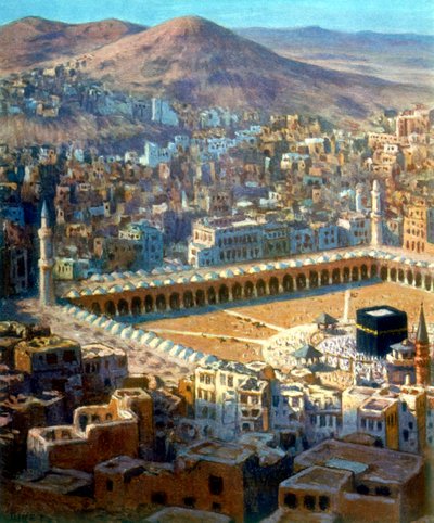 Veduta della Mecca, da La Vie de Mohammed, Prophete d