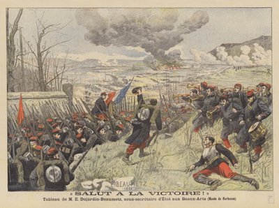 Saluto alla Vittoria! da Etienne Dujardin Beaumetz