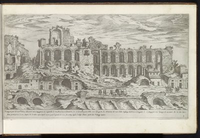 Palatino a Roma da Etienne Duperac