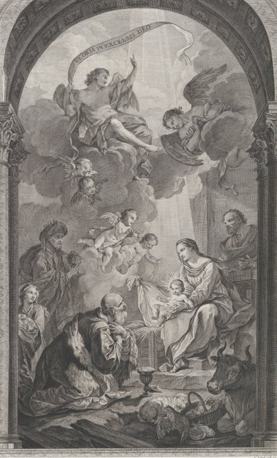 La cappella degli Enfants-Trouvés a Parigi: Les Rois mages Gaspard et Melchior adorant l