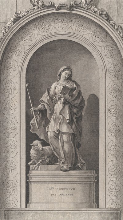 La Cappella degli Enfants-Trouvés a Parigi: Sainte Geneviève des Ardents, 1757 da Etienne Fessard