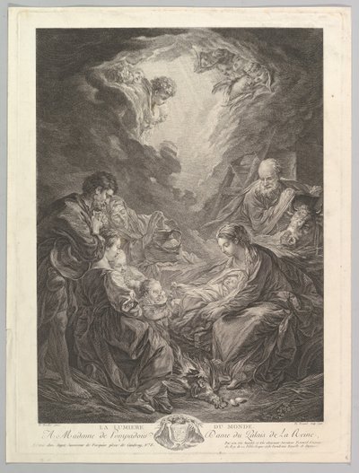La luce del mondo, 1761 da Etienne Fessard