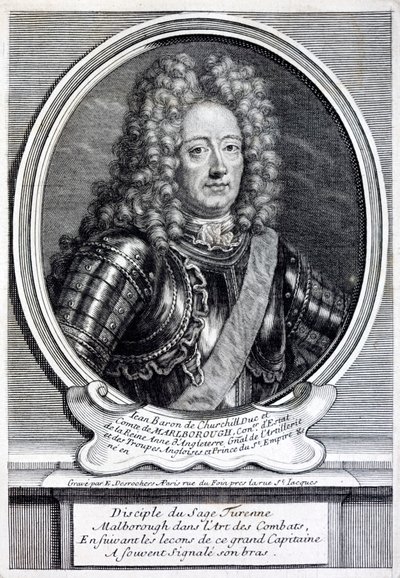 John Churchill da Etienne Jehandier (after) Desrochers