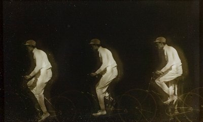 Uomo in bicicletta da Etienne Jules Marey