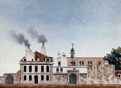 Ospedale Necker nel 1818 - vignetta incisa da J.E. Thierry, Archivi dell