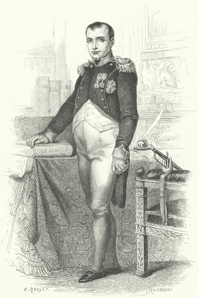 Napoleone I, Imperatore di Francia da Etienne after Ronjat
