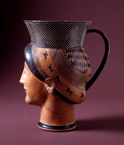 Civiltà etrusca: vaso in argilla da Etruscan