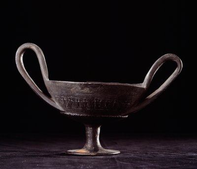 Civiltà etrusca: kantharos da Etruscan