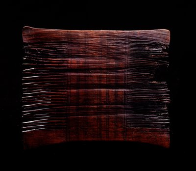 Civiltà etrusca: pettine in legno - V secolo a.C. - Da Spina, Valle Pega, Italia da Etruscan