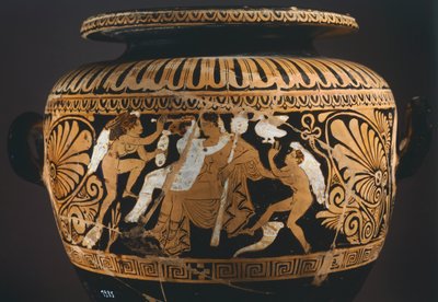 Stamnos (vaso per liquidi) (dettaglio) da Etruscan
