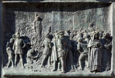 Giordano Bruno bruciato sul rogo, Campo de