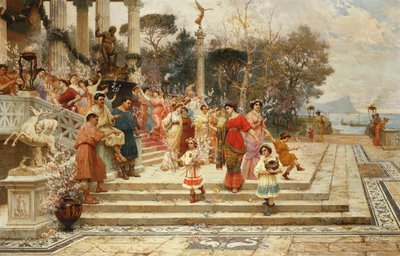 La festa di Nettuno da Ettore Forti