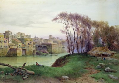 Vista dei Prati di Castello, Roma da Ettore Roesler Franz
