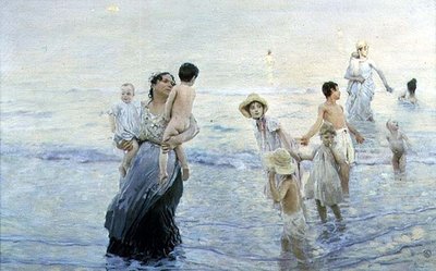 Luglio (In spiaggia) da Ettore Tito