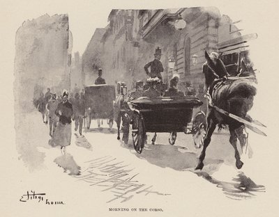 Mattina sul Corso da Ettore Tito