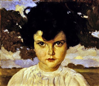 Ritratto di un bambino da Ettore Tito